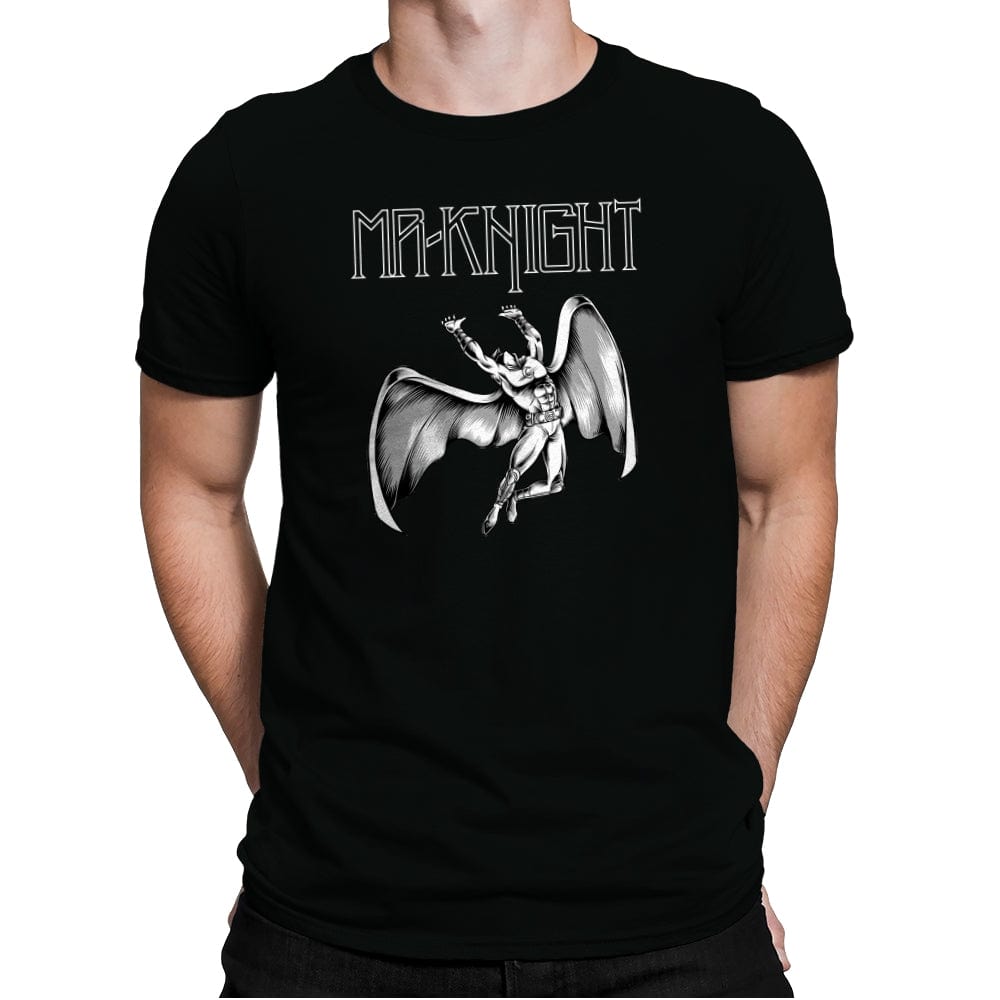 Mr Knight - Mens Premium T-Shirts RIPT Apparel Small / Black