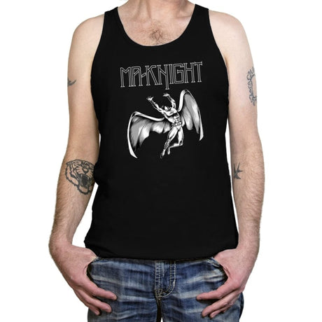 Mr Knight - Tanktop Tanktop RIPT Apparel X-Small / Black