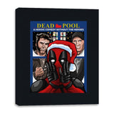 Mr Pool Alone - Canvas Wraps Canvas Wraps RIPT Apparel 16x20 / Black