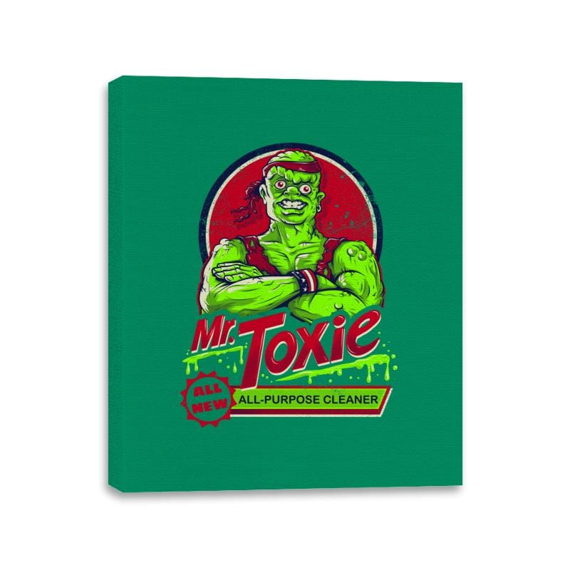 Mr. Toxie - Canvas Wraps Canvas Wraps RIPT Apparel 11x14 / Kelly