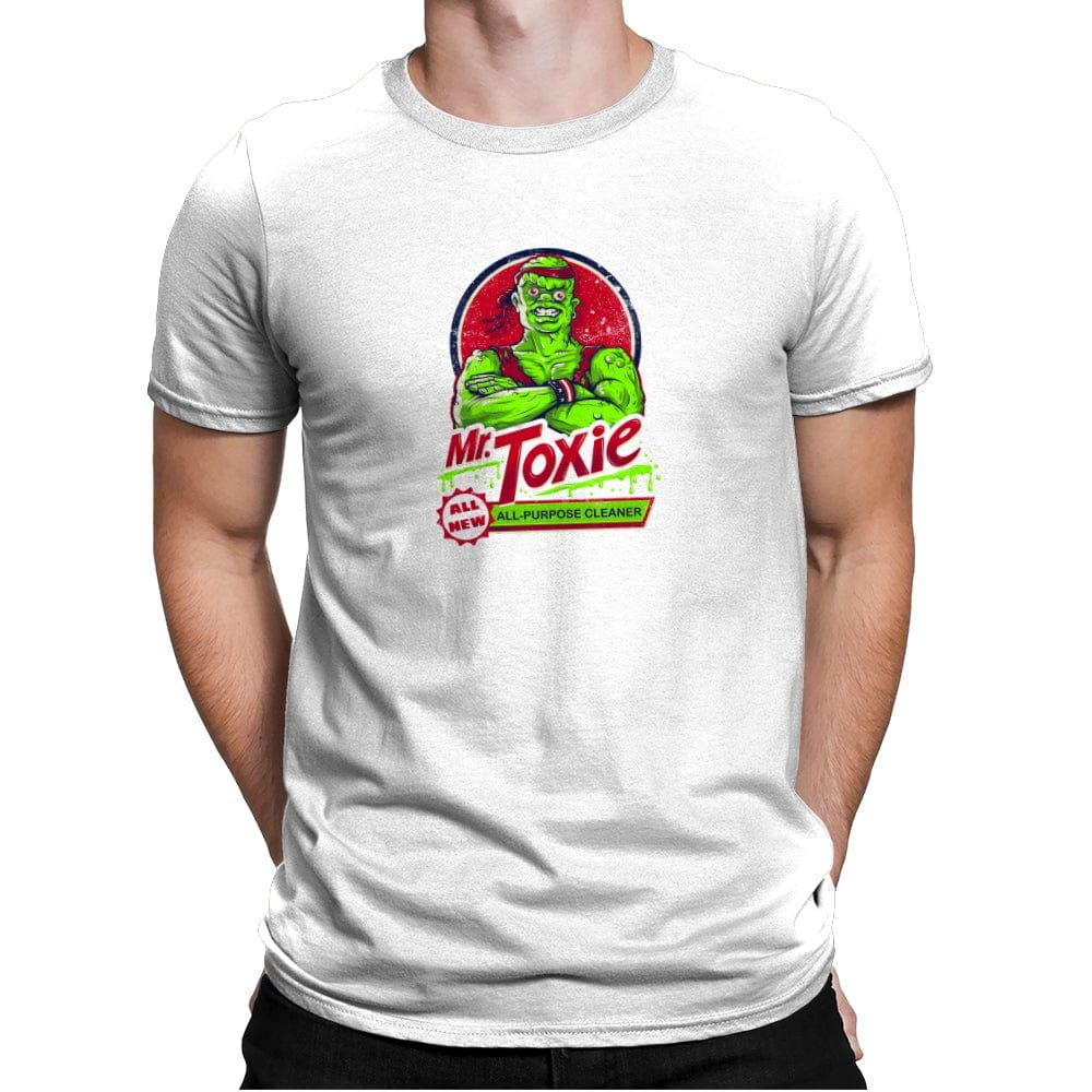 Mr. Toxie - Mens Premium T-Shirts RIPT Apparel Small / White