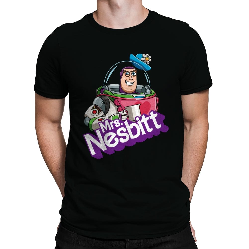 Mrs. Nesbitt - Mens Premium T-Shirts RIPT Apparel Small / Black