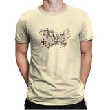 Mt. Defendmore Exclusive - Mens Premium T-Shirts RIPT Apparel Small / Natural