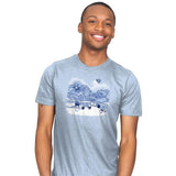 Mt. Droidmore - Mens T-Shirts RIPT Apparel Small / Baby Blue