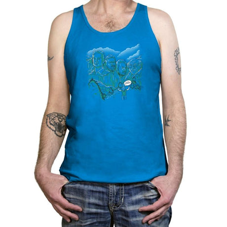 Mt. Sunnymore Exclusive - Tanktop Tanktop RIPT Apparel X-Small / Neon Blue