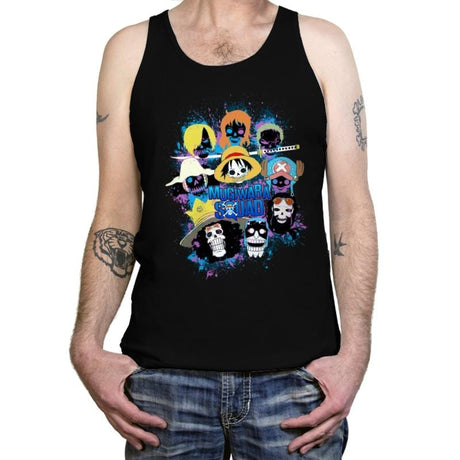 Mugiwara Squad - Tanktop Tanktop RIPT Apparel X-Small / Black