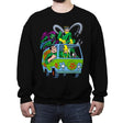 Multiverse Machine - Crew Neck Sweatshirt Crew Neck Sweatshirt RIPT Apparel Small / Black