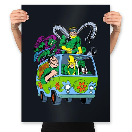 Multiverse Machine - Prints Posters RIPT Apparel 18x24 / Black