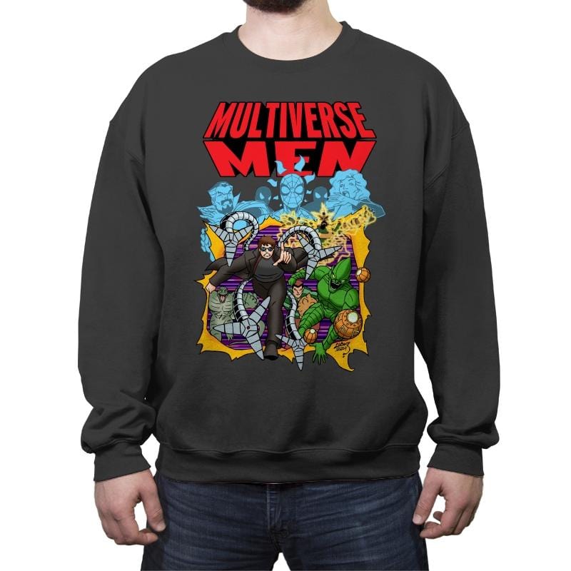 Multiverse Men - Crew Neck Sweatshirt Crew Neck Sweatshirt RIPT Apparel Small / Charcoal