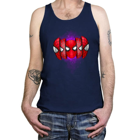 Multiverse of Spiders - Tanktop Tanktop RIPT Apparel X-Small / Navy