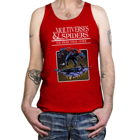 Multiverses & Spiders - Tanktop Tanktop RIPT Apparel X-Small / Red