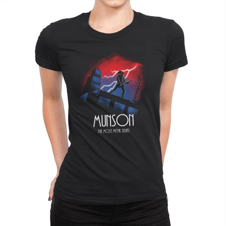 Munson The Most Metal Series - Womens Premium T-Shirts RIPT Apparel Small / Black