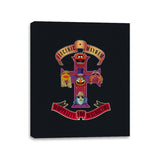 Muppetite For Destruction - Canvas Wraps Canvas Wraps RIPT Apparel 11x14 / Black