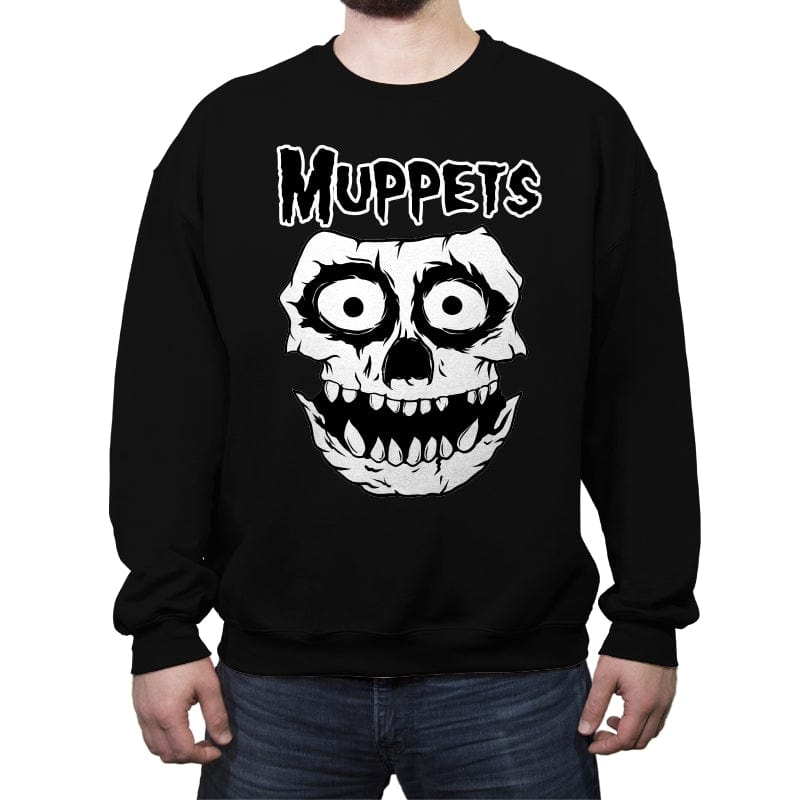 Muppets - Crew Neck Sweatshirt Crew Neck Sweatshirt RIPT Apparel Small / Black