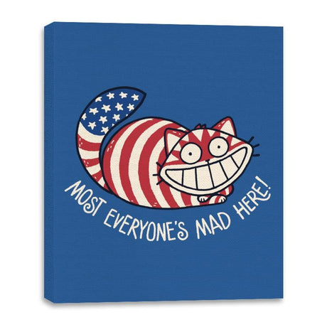 Muricat - Canvas Wraps Canvas Wraps RIPT Apparel 16x20 / Royal