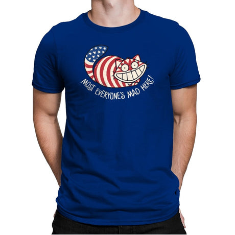 Muricat - Mens Premium T-Shirts RIPT Apparel Small / Royal