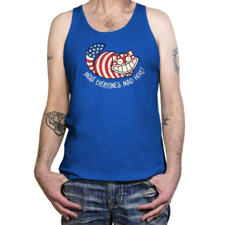 Muricat - Tanktop Tanktop RIPT Apparel X-Small / True Royal