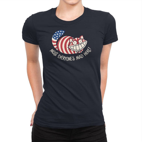 Muricat - Womens Premium T-Shirts RIPT Apparel Small / Midnight Navy