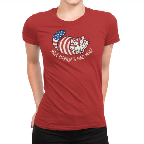 Muricat - Womens Premium T-Shirts RIPT Apparel Small / Red