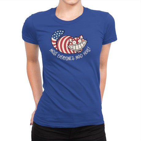 Muricat - Womens Premium T-Shirts RIPT Apparel Small / Royal