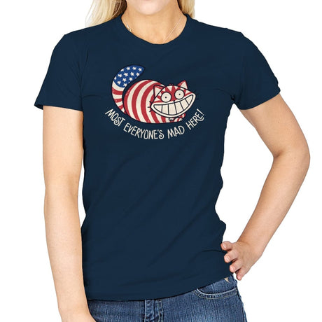 Muricat - Womens T-Shirts RIPT Apparel Small / Navy