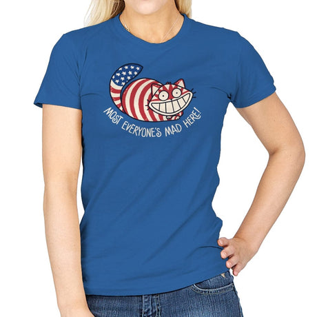 Muricat - Womens T-Shirts RIPT Apparel Small / Royal