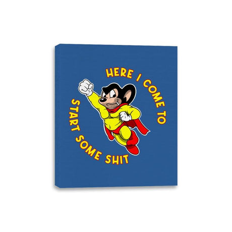 Murphy Mouse - Canvas Wraps Canvas Wraps RIPT Apparel 8x10 / Royal