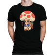 Mushroom Boy - Mens Premium T-Shirts RIPT Apparel Small / Black