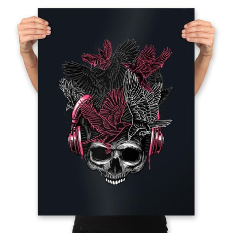 Music In My Soul - Prints Posters RIPT Apparel 18x24 / Black