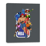 Mutant Basketball Association  - Canvas Wraps Canvas Wraps RIPT Apparel 16x20 / Charcoal