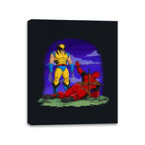 Mutant Butt - Canvas Wraps Canvas Wraps RIPT Apparel 11x14 / Black