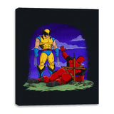 Mutant Butt - Canvas Wraps Canvas Wraps RIPT Apparel 16x20 / Black