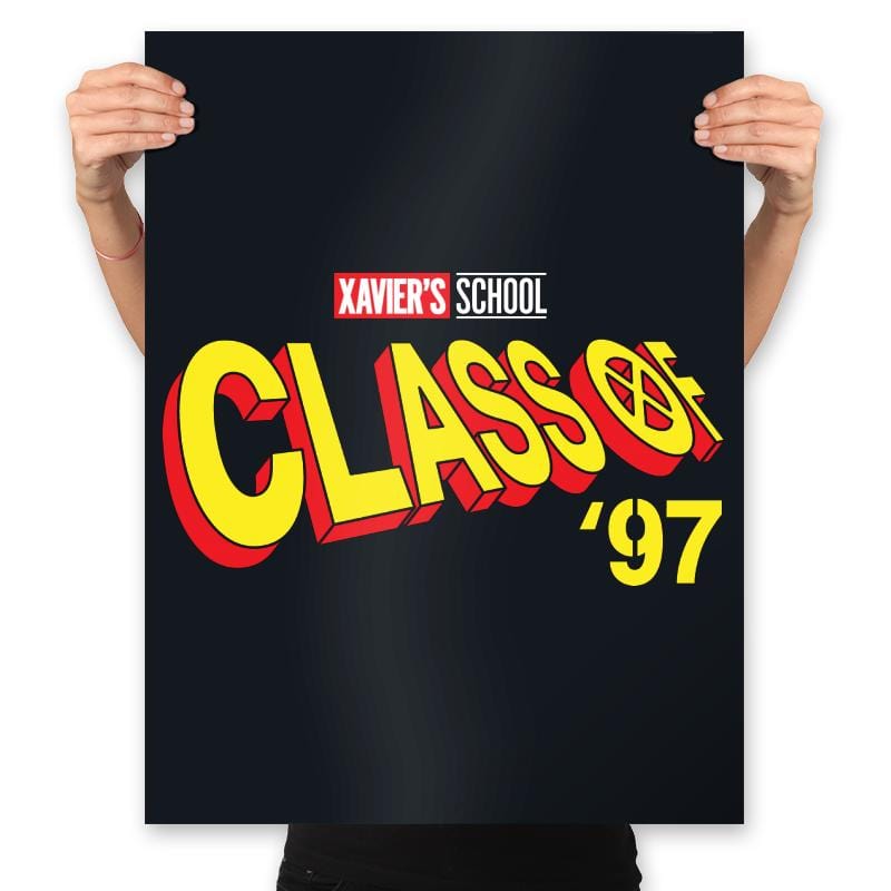 Mutant Class of '97 - Prints Posters RIPT Apparel 18x24 / Black