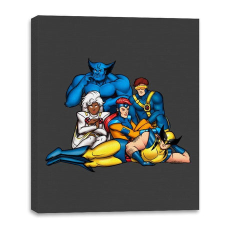 Mutant Club - Canvas Wraps Canvas Wraps RIPT Apparel 16x20 / Charcoal