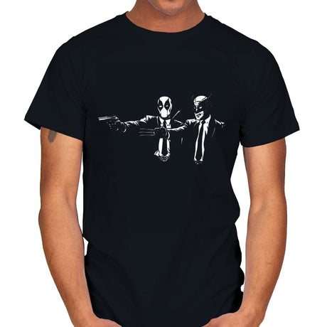 Mutant Fiction - Mens T-Shirts RIPT Apparel Small / Black