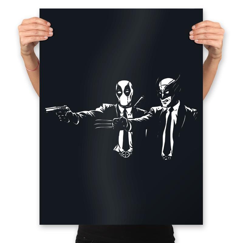 Mutant Fiction - Prints Posters RIPT Apparel 18x24 / Black