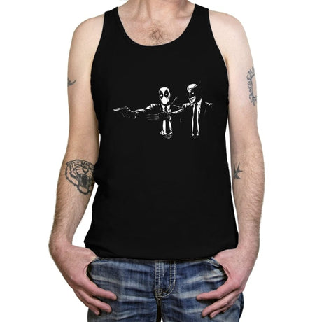 Mutant Fiction - Tanktop Tanktop RIPT Apparel X-Small / Black