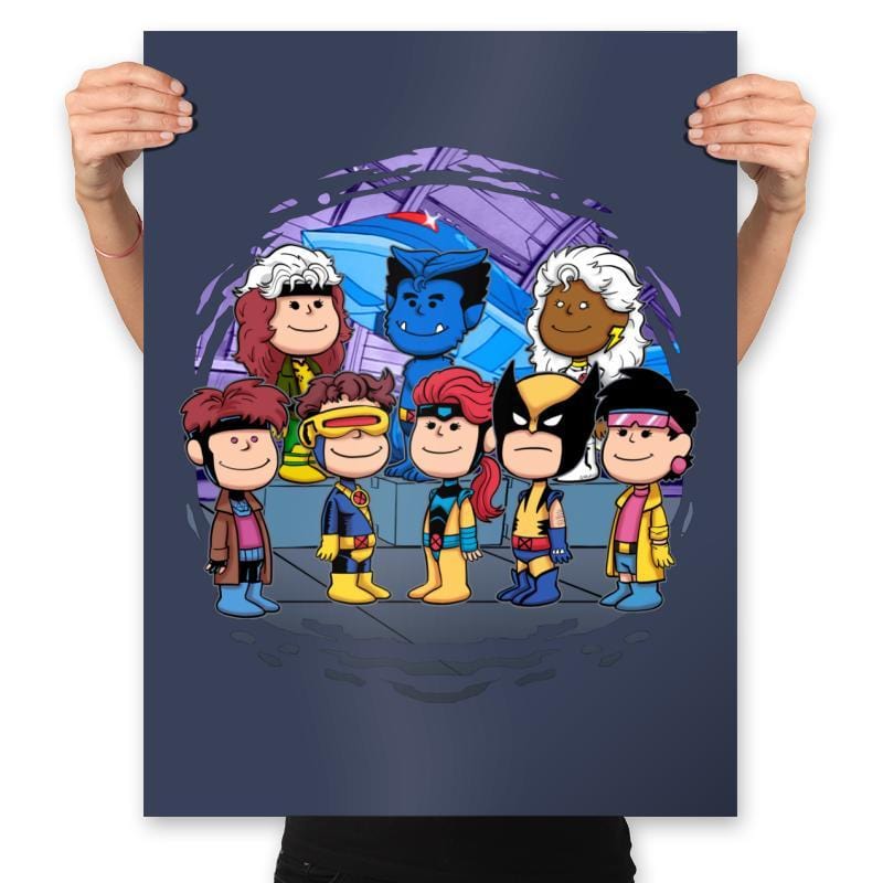 Mutant Friends - Prints Posters RIPT Apparel 18x24 / Navy