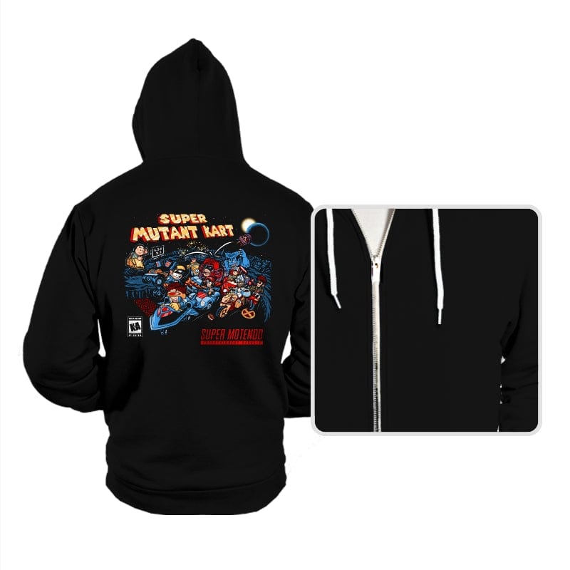 Mutant Kart - Hoodies Hoodies RIPT Apparel Small / Black