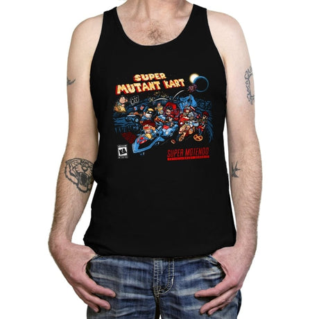 Mutant Kart - Tanktop Tanktop RIPT Apparel X-Small / Black