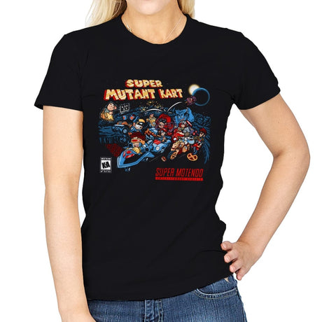 Mutant Kart - Womens T-Shirts RIPT Apparel Small / Black