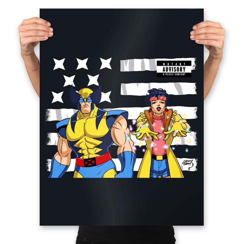 Mutant Outkasts - Prints Posters RIPT Apparel 18x24 / Black