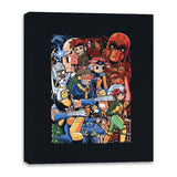 Mutant Pilgrim - Best Seller - Canvas Wraps Canvas Wraps RIPT Apparel 16x20 / Black