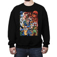 Mutant Pilgrim - Crew Neck Sweatshirt Crew Neck Sweatshirt RIPT Apparel Small / Black