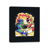 Mutant Power Team - Canvas Wraps Canvas Wraps RIPT Apparel 11x14 / Black