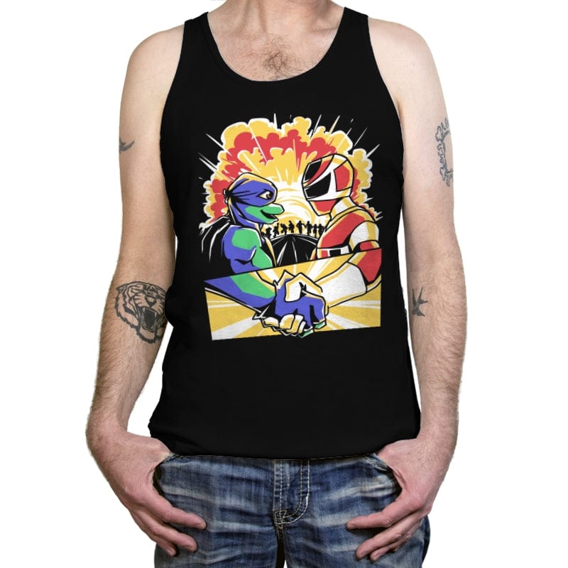 Mutant Power Team - Tanktop Tanktop RIPT Apparel X-Small / Black