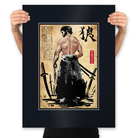 Mutant Ronin - Prints Posters RIPT Apparel 18x24 / Black