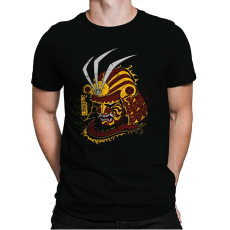 Mutant Samurai - Mens Premium T-Shirts RIPT Apparel Small / Black