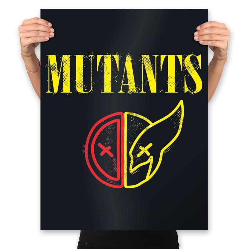 Mutants - Prints Posters RIPT Apparel 18x24 / Black