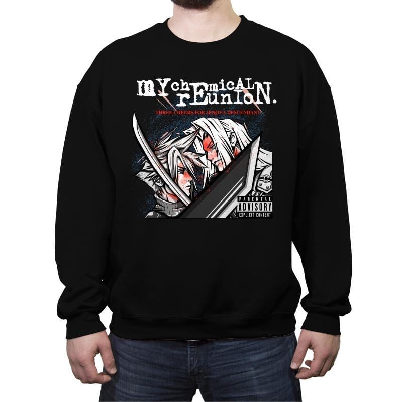 My Chemical Reunion - Crew Neck Sweatshirt Crew Neck Sweatshirt RIPT Apparel Small / Black